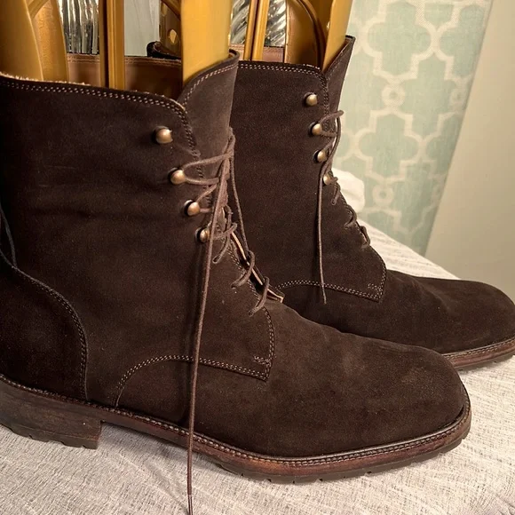 Verso x Verso 💯Leather Handmade Boots - Picture 1 of 9